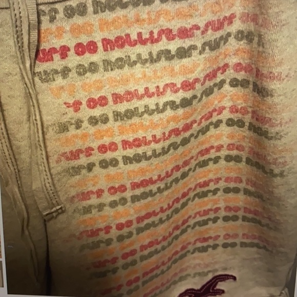 Hollister Sweatshirt material Shorts Size Small - Picture 2 of 5